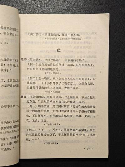 【德藏】世界币章拍卖第171期（拍品征集中~欢迎藏友联系） 7新 鲁迅著作中全方言集释 全书约200页