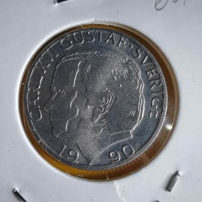 沼泽如烟--第1066场 瑞典1990年1克朗