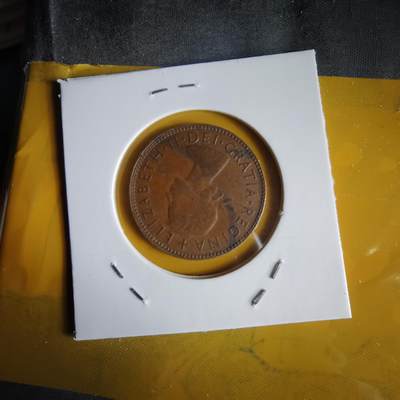 沼泽如烟--第1066场 澳大利亚1954年半便士