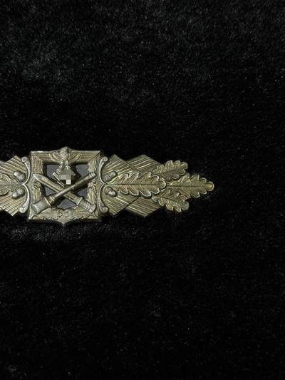 戎马世界章牌大赏第115期 德国二战铜级近战勋饰