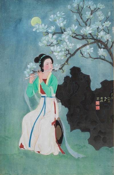 碧月说宝.国有文物商店书画专场（七） 赵秀焕 良宵