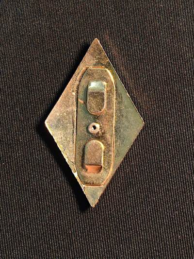 东亚欧洲主题杂货徽章勋章拍卖⑩ （五一大拍350+）  匈牙利人民共和国扎尔卡·马泰军事学院毕业徽章 2