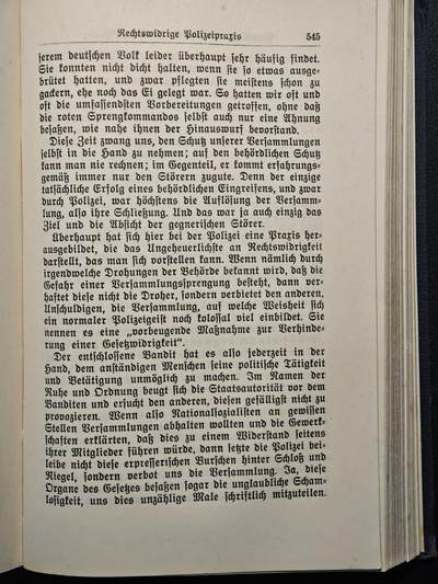 【德藏】世界币章拍卖第171期（拍品征集中~欢迎藏友联系） 75新 德国民族社会主义工人党党首自传 *的奋斗 硬壳精装 全书约892页