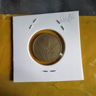 沼泽如烟--第1066场 意大利1958年20里拉