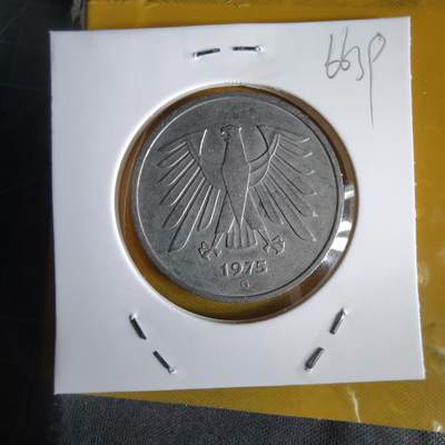 沼泽如烟--第1066场 德国1975年5马克