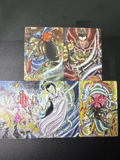 NO.31 好又多金牌大场，期期夯爆，每周必拍！要啥有啥，一站式配齐，方便凑单！（周6晚9点截拍，卖家送拍0抽成！） 昆仑万象 权迎东手绘复刻2 五张特卡 粗闪一套