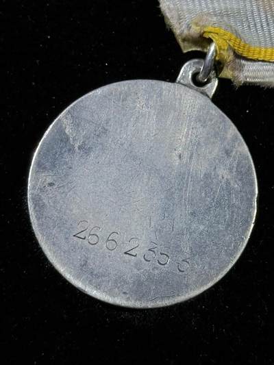 戎马世界章牌大赏第115期 苏联战功奖章，号段2662353，门环版，有档案