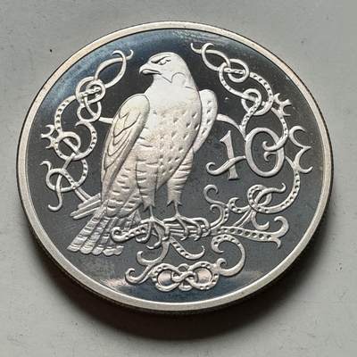 🌹外币初藏🌹🐯2026年第46场   每周二四六晚8️⃣点  世界硬币 苏联泰国纪念币 马恩岛 1981年 10便士 精制银币 13.0克-28.5毫米-92.5%银 发行量10000枚（KM#62b）