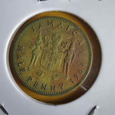 沼泽如烟--第1066场 牙买加1964年半便士