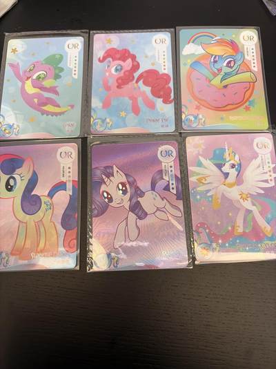 麦趣喜第七场   (4月25号周六晚上22点截拍，专注买家市场，福利拉满)  小马宝莉 UR 6张