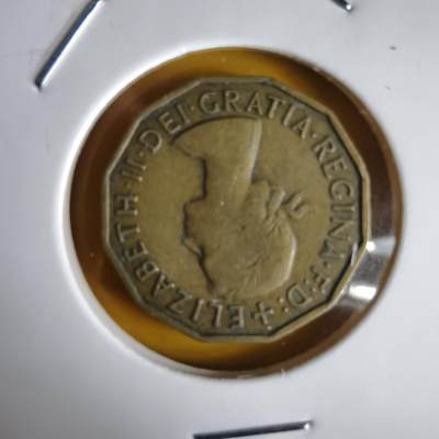 沼泽如烟--第1066场 英国1955年3便士