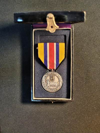 东亚欧洲主题杂货徽章勋章拍卖⑩ （五一大拍350+） 伪蒙疆联合自治政府功劳章（德王政府）