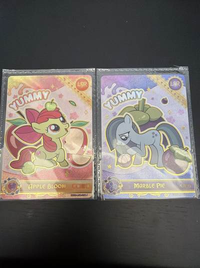 麦趣喜第七场   (4月25号周六晚上22点截拍，专注买家市场，福利拉满)  小马宝莉辉月四LSR 卡机原膜