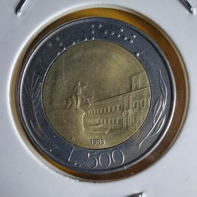 沼泽如烟--第1066场 意大利1983年500里拉