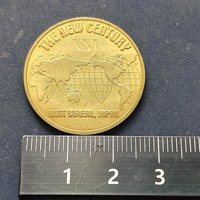 【全场包邮】纯粹捡漏拍522场 【纪念章】日本2000年迎接千禧年大版本纪念章