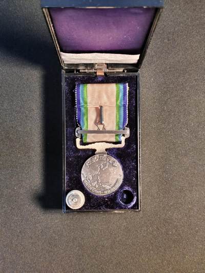 东亚欧洲主题杂货徽章勋章拍卖⑩ （五一大拍350+） 东亚战争从军记章 地图版