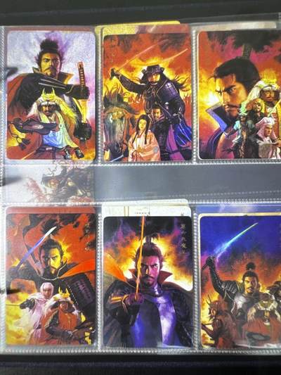 NO.31 好又多金牌大场，期期夯爆，每周必拍！要啥有啥，一站式配齐，方便凑单！（周6晚9点截拍，卖家送拍0抽成！） 【套卡+卡册】人文 长野刚 英雄志 历史人物折光闪卡+历史人物群像彩闪 共71张 送收藏卡册