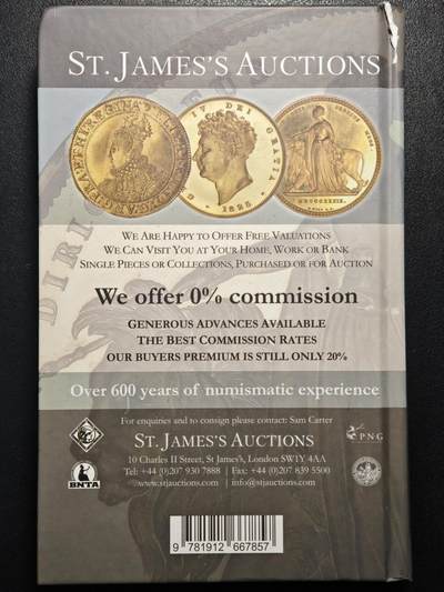 【德藏】世界币章拍卖第171期（拍品征集中~欢迎藏友联系） 7新 英国钱币标准目录 硬壳精装 全彩铜板纸印刷 全书约608页