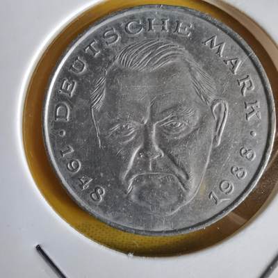 沼泽如烟--第1066场 德国1988年2马克