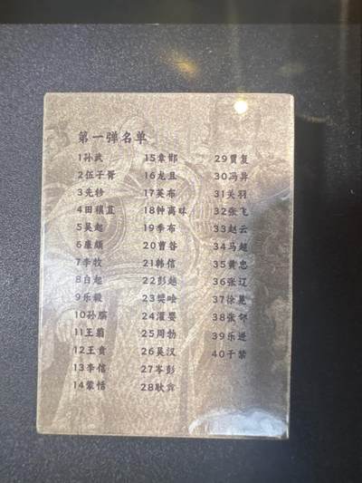 NO.31 好又多金牌大场，期期夯爆，每周必拍！要啥有啥，一站式配齐，方便凑单！（周6晚9点截拍，卖家送拍0抽成！） 【套卡】超吉梦 历代五虎 林家扬第一弹 普卡1套 全新未拆