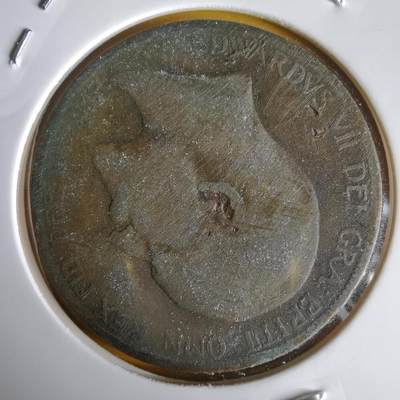 沼泽如烟--第1066场 英国1907年1便士