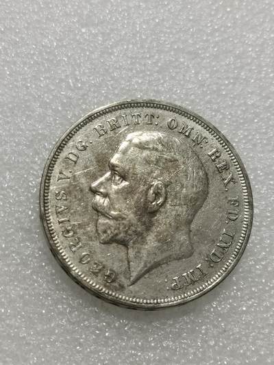 天下钱庄专场欢迎参拍 英国乔治五世木马剑银币