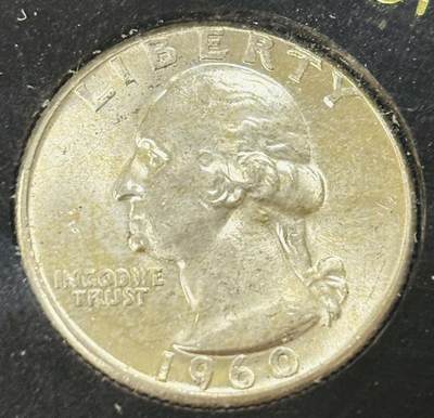 文馨钱币收藏第 303 场，【五一钱币荟，收藏盛宴】长期接代拍业务 原光好品美国 1 分---1 美元 6 枚套币，其中包含 1889 年摩根一元银币（26.73 克），1964 年肯尼迪半美元银币（12.5 克），1960 年华盛顿 25 分银币（6.25 克），1964 年罗斯福 10 分银币（2.5 克）共计 47.98 克均为 900 银，细节看图