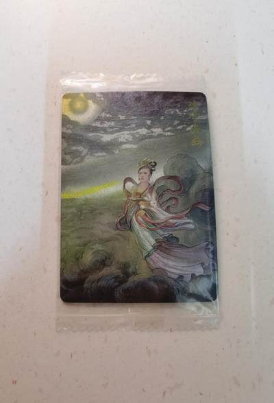 蜂潮卡牌  拍卖003期  0佣收拍（4月26日  21点  截拍） 闹海荟ACGN创作展2025春  限定卡  可可瑞听-嫦娥飞天  琼宇幽幽  