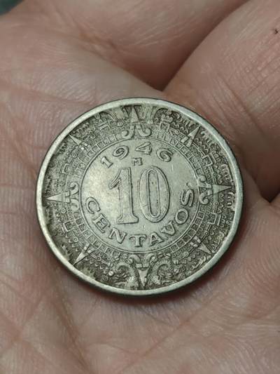 2026年第四十七场(总第二百一十六场）外国好品散币场(免佣金) 少见–墨西哥🇲🇽1946年10分(1936–1946年版，关门年)