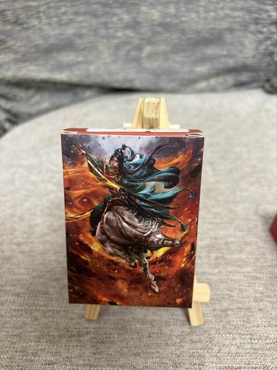 喜灰玩卡拍卖第八期，接拍品0佣金，欢迎送拍，释放现金流，让自己有资金可以购买更多喜欢的卡牌，让别的卡友能淘到更多心仪的卡牌 卡德曼 巾帼水浒 第二弹 镜面  全新未拆封 不包官瑕