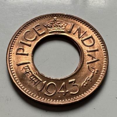 🌹外币初藏🌹🐯2026年第46场   每周二四六晚8️⃣点  世界硬币 苏联泰国纪念币 英属印度1943年一派沙 d