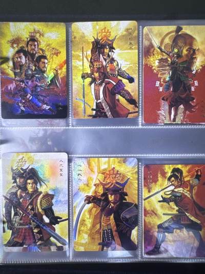 NO.31 好又多金牌大场，期期夯爆，每周必拍！要啥有啥，一站式配齐，方便凑单！（周6晚9点截拍，卖家送拍0抽成！） 【套卡+卡册】人文 长野刚 英雄志 历史人物折光闪卡+历史人物群像彩闪 共71张 送收藏卡册