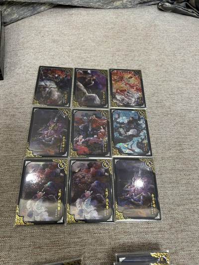 喜灰玩卡拍卖第八期，接拍品0佣金，欢迎送拍，释放现金流，让自己有资金可以购买更多喜欢的卡牌，让别的卡友能淘到更多心仪的卡牌 卡动 午夜猴子段磊老师绘封神 限编卡 30张 （圣2张 凡异2张 仙凡2张 妖怪 4张 异人11张 神仙9张）