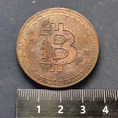 【全场包邮】纯粹捡漏拍522场 【纪念章】比特币纪念章