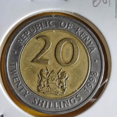 沼泽如烟--第1066场 肯尼亚1998年20先令