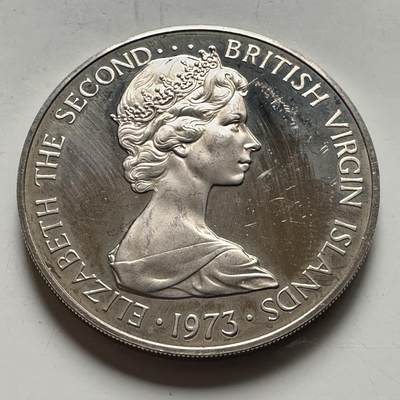 🌹外币初藏🌹🐯2026年第46场   每周二四六晚8️⃣点  世界硬币 苏联泰国纪念币 英属维尔京1973年50分 精制币