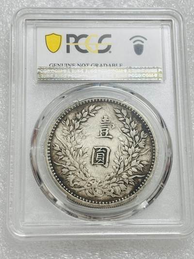 文馨钱币收藏第 303 场，【五一钱币荟，收藏盛宴】长期接代拍业务 PCGS XF D 中华民国三年袁大头一元银元