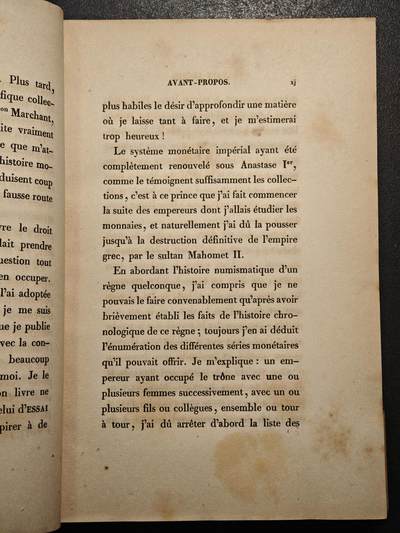 【德藏】世界币章拍卖第171期（拍品征集中~欢迎藏友联系） 1856年 拜占庭钱币序列分类论 硬壳精装 封面开裂 品相如图 全书约488页