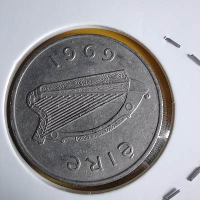 沼泽如烟--第1066场 爱尔兰1969年10便士