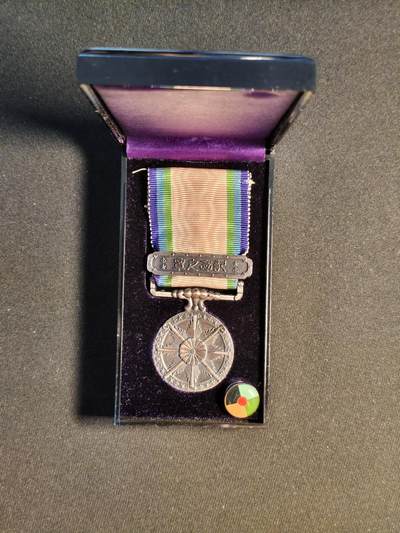 东亚欧洲主题杂货徽章勋章拍卖⑩ （五一大拍350+） 东亚战争从军记章地图版少见全品（原包装纸盒 年表一应俱全）