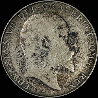 【雨安】【直播拍卖】【裸币套币-001期】 2026-04-24 周五 19:30 (金价1034, 银价18.00) [裸币各国] Great Britain 英国 1/2克朗 1906年 爱德华七世