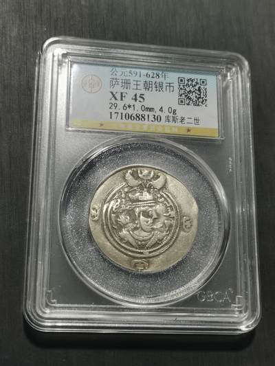 天下钱庄专场欢迎参拍 萨珊王朝银币