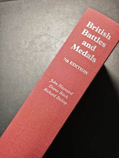 【德藏】世界币章拍卖第171期（拍品征集中~欢迎藏友联系） 近全新 英国战役与勋章 布面精装 大开本全书约798页