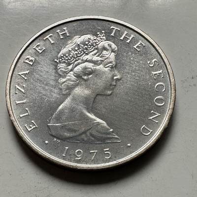 🌹外币初藏🌹🐯2026年第46场   每周二四六晚8️⃣点  世界硬币 苏联泰国纪念币 马恩岛 1975年 1便士 银币 4.2克-20.32毫米-92.5%银 发行量2万枚