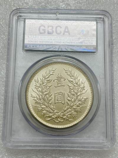 文馨钱币收藏第 303 场，【五一钱币荟，收藏盛宴】长期接代拍业务 公博 MS06 中华民国九年袁大头一元银元，九年精发版