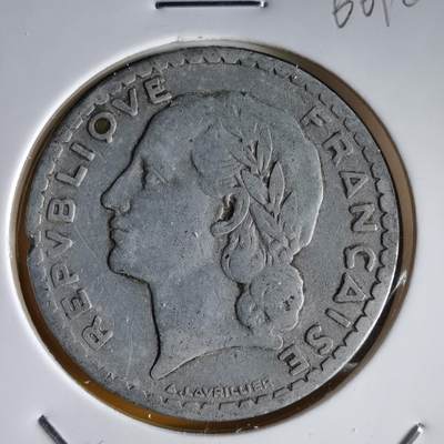 沼泽如烟--第1066场 法国1949年5法郎