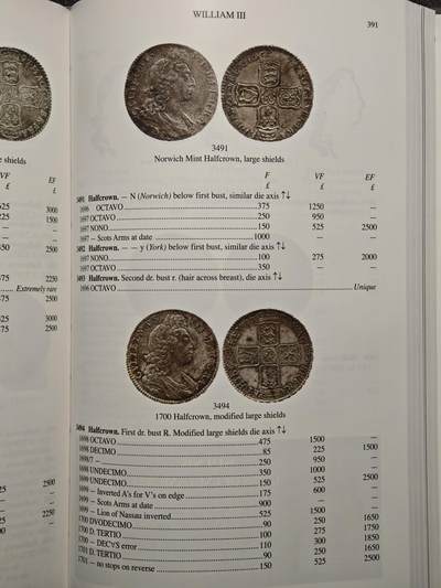 【德藏】世界币章拍卖第171期（拍品征集中~欢迎藏友联系） 7新 英国钱币标准目录 硬壳精装 全彩铜板纸印刷 全书约608页