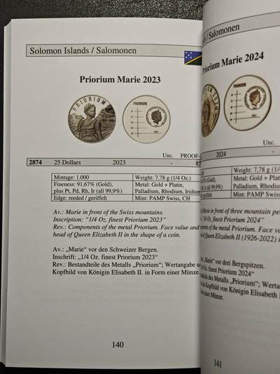 【德藏】世界币章拍卖第171期（拍品征集中~欢迎藏友联系） 全新 2025版 铂金钱币目录 全彩铜板纸印刷 全书约175页