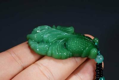 上海都达杂项专场103【全场包邮】  琉璃小金鱼挂件71-285