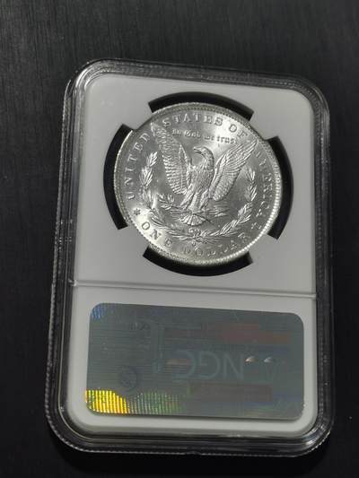 天下钱庄专场欢迎参拍 NGC MS62 1884美国摩根一美元银币